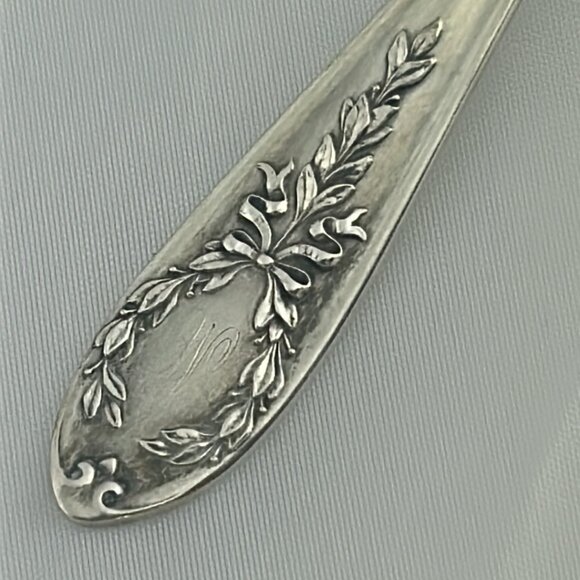 Vintage Watson Company Sterling Silver Monogram M 5 O'clock Teaspoon Spoon - Picture 3 of 8